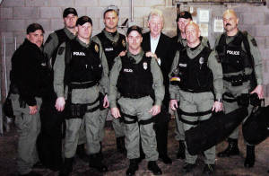 Topeka SWAT with President Bill Clinton